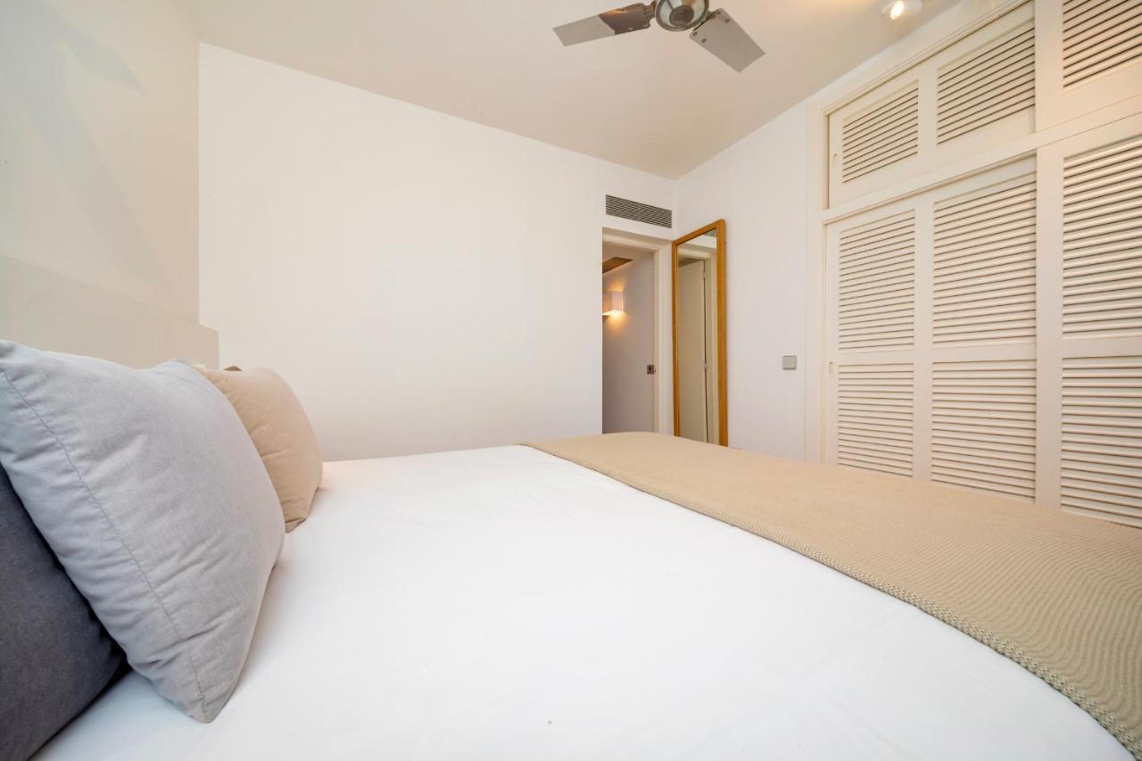 Ses Eufabietes Apartments & Restaurant Playa Migjorn Dış mekan fotoğraf