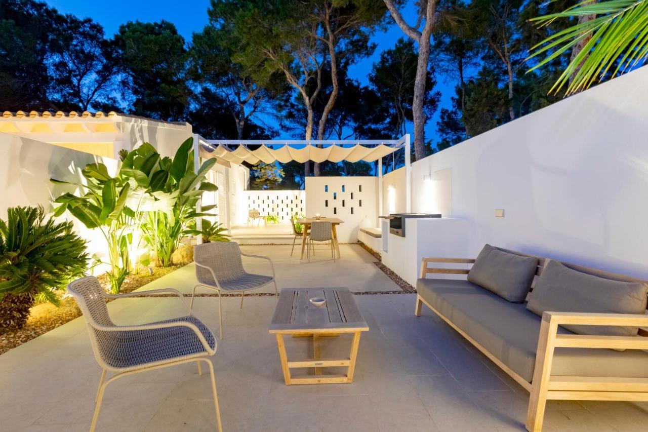 Ses Eufabietes Apartments & Restaurant Playa Migjorn Dış mekan fotoğraf