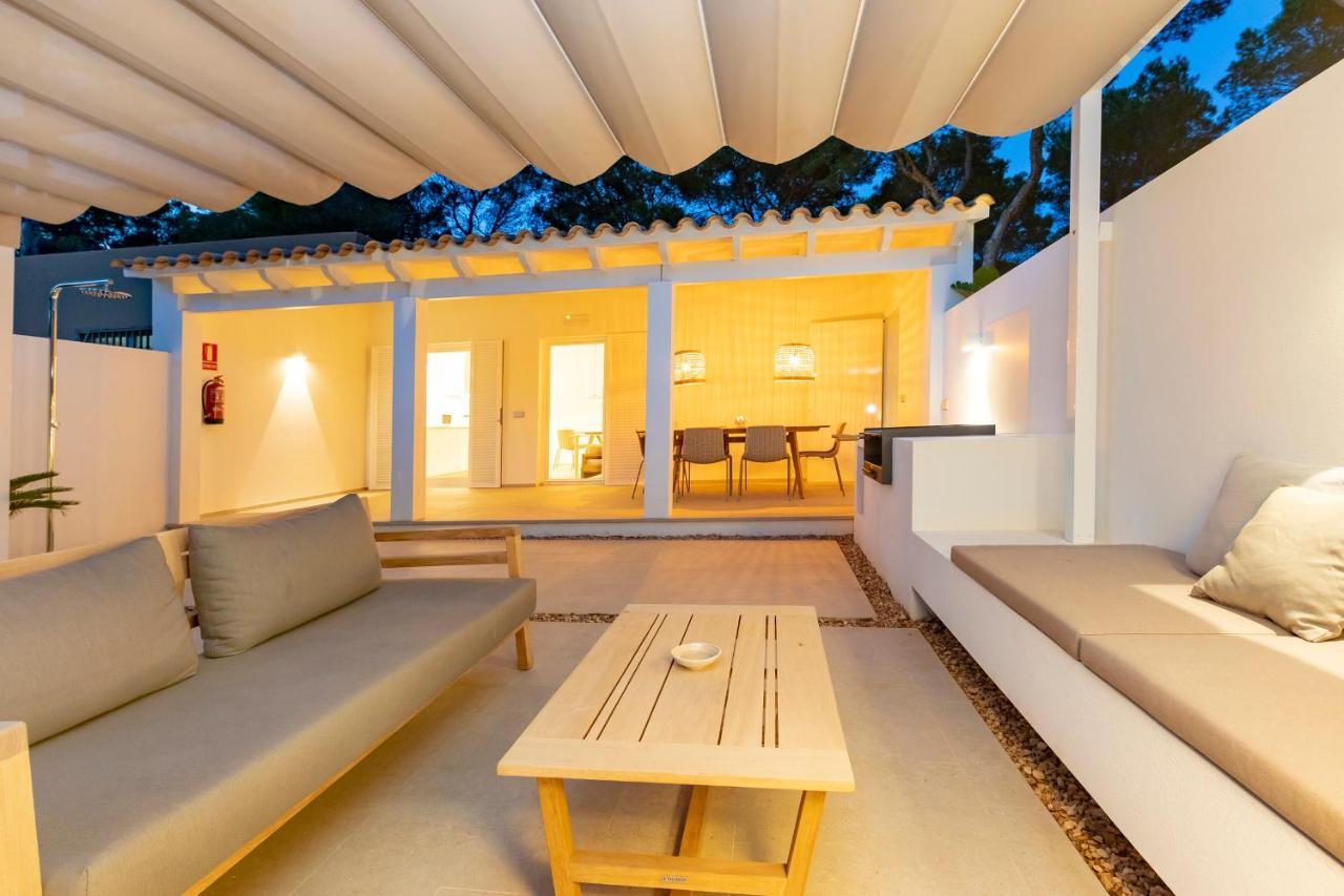 Ses Eufabietes Apartments & Restaurant Playa Migjorn Dış mekan fotoğraf