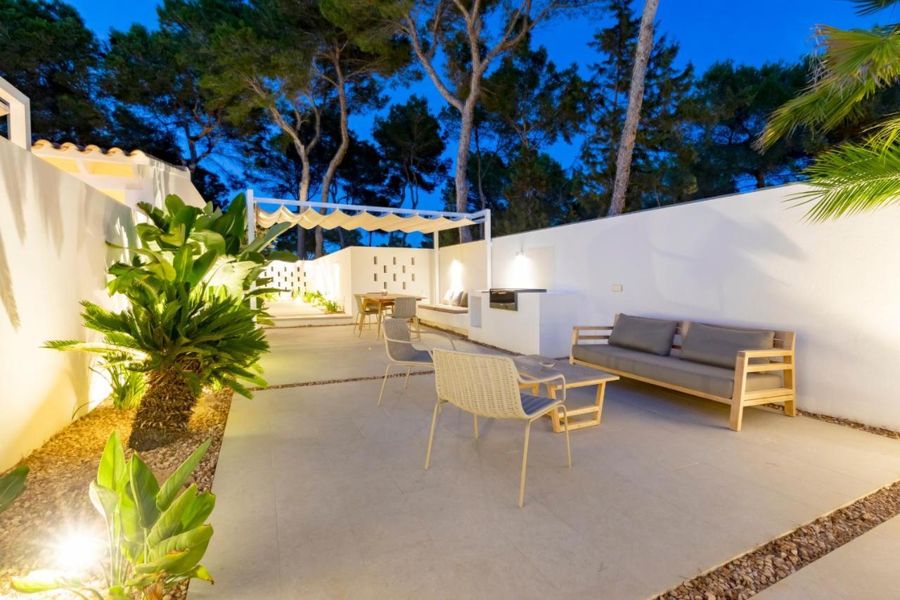 Ses Eufabietes Apartments & Restaurant Playa Migjorn Dış mekan fotoğraf