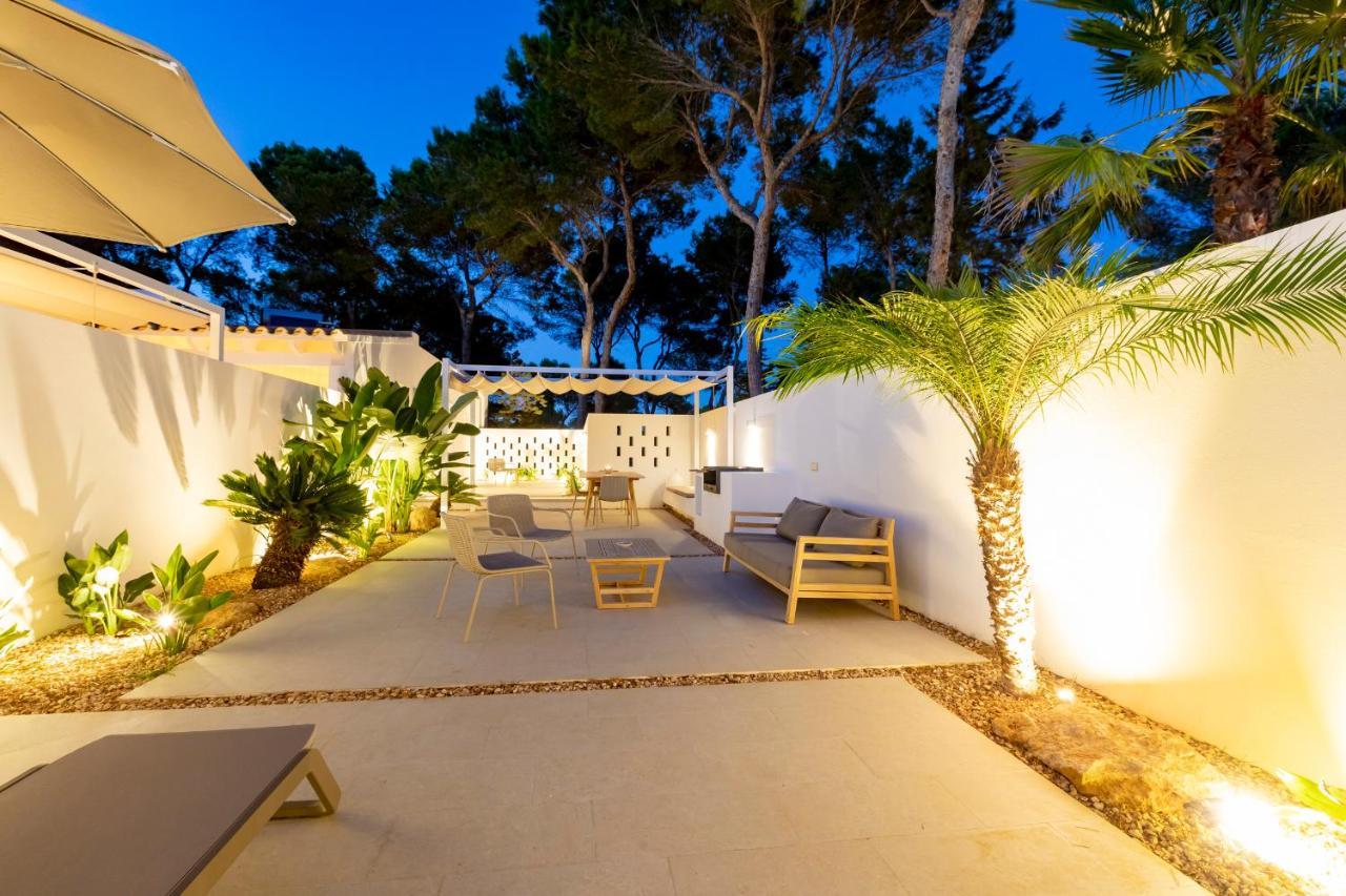Ses Eufabietes Apartments & Restaurant Playa Migjorn Dış mekan fotoğraf