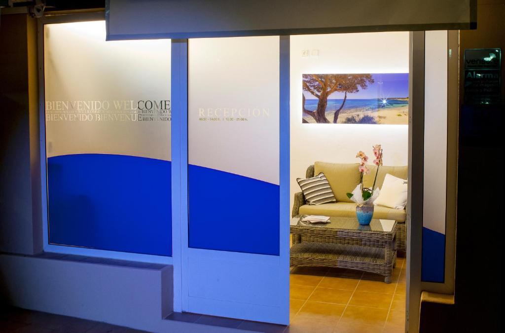 Ses Eufabietes Apartments & Restaurant Playa Migjorn Dış mekan fotoğraf